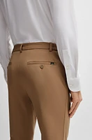 Slim-fit trousers performance-stretch jersey