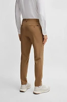 Slim-fit trousers performance-stretch jersey