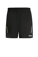 BOSS x Matteo Berrettini water-repellent shorts with logo print