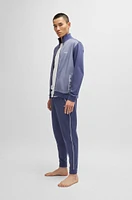 Tracksuit bottoms with contrast piping