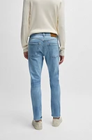 Slim-fit jeans fresh-blue comfort-stretch denim