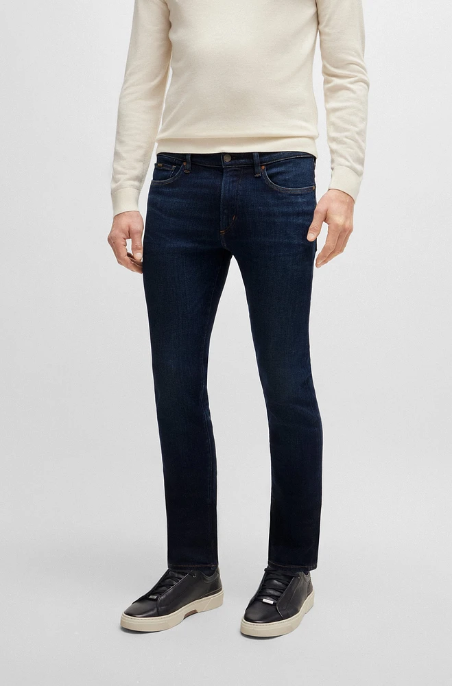 Slim-fit jeans fresh-blue comfort-stretch denim