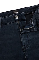 Maine Regular-fit jeans coal-navy Italian denim