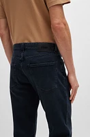 Maine Regular-fit jeans coal-navy Italian denim