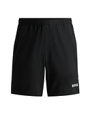 BOSS x Matteo Berrettini tennis shorts with four-way stretch