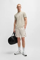 BOSS x Matteo Berrettini tennis shorts with four-way stretch