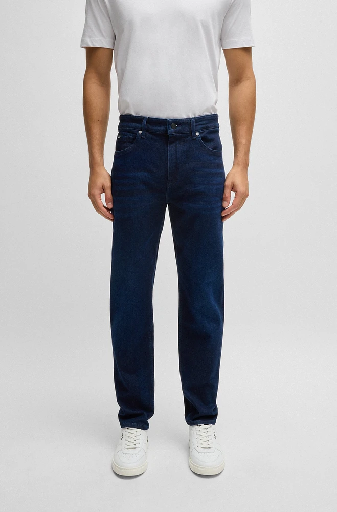 Maine Regular-fit jeans dark-blue super-soft denim