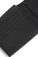 Leather card holder with Double B monogram