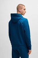 Regular-fit hoodie with logo detail