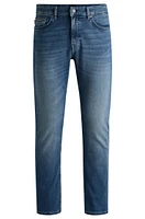 Delaware Slim-fit jeans blue comfort-stretch denim