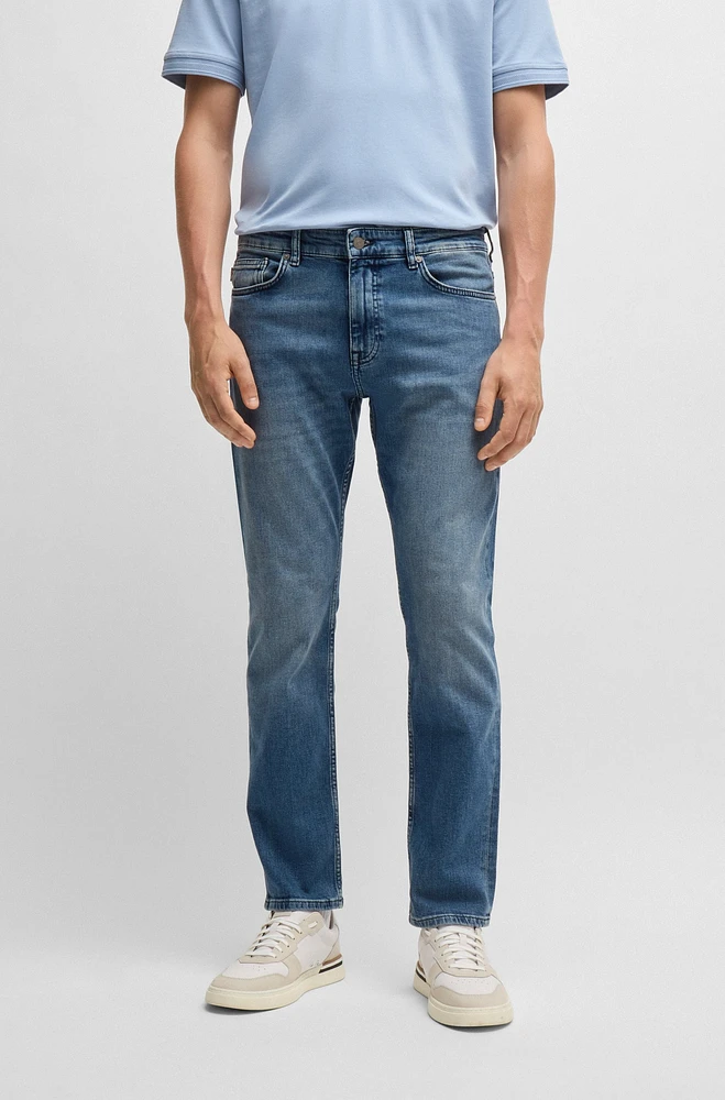 Delaware Slim-fit jeans blue comfort-stretch denim