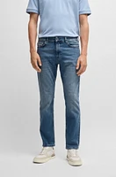 Delaware Slim-fit jeans blue comfort-stretch denim