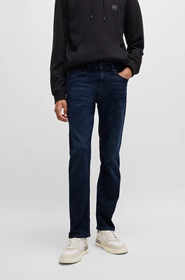 Slim-fit jeans blue comfort-stretch denim
