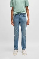 Delaware Slim-fit jeans bright-blue comfort-stretch denim