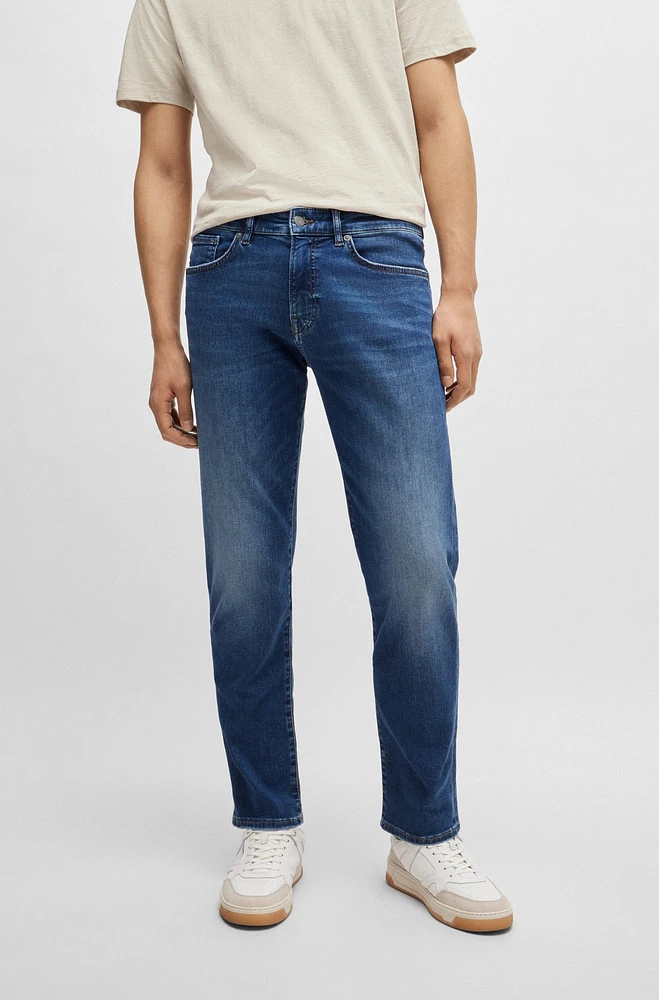 Maine Regular-fit jeans blue soft-motion denim