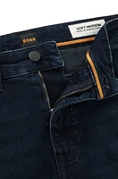 Delaware Slim-fit jeans blue-black soft-motion denim