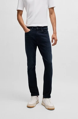 Delaware Slim-fit jeans blue-black soft-motion denim