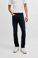 Delaware Slim-fit jeans blue-black soft-motion denim