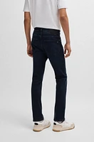 Delaware Slim-fit jeans blue-black soft-motion denim