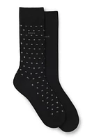 Two-pack of regular-length socks in cotton