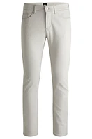 Delaware Slim-fit trousers brushed satin