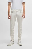 Delaware Slim-fit trousers brushed satin