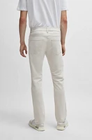 Delaware Slim-fit trousers brushed satin