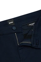 Delaware Slim-fit trousers brushed satin