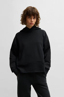 Hoodie with embroidered logo