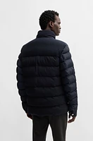 Water-repellent jacket mixed materials