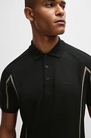 Polo shirt with logo detail