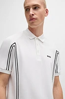 Polo shirt with logo detail