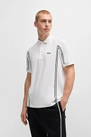 Polo shirt with logo detail