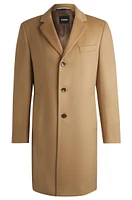 Slim-fit coat wool and cashmere