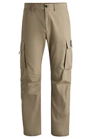 BOSS x NFL relaxed-fit cargo trousers with special branding