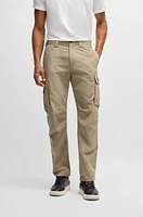 BOSS x NFL relaxed-fit cargo trousers with special branding