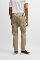 BOSS x NFL relaxed-fit cargo trousers with special branding