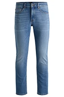 Slim-fit jeans blue comfort-stretch denim