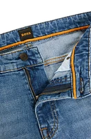 Slim-fit jeans blue comfort-stretch denim