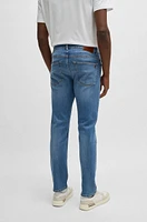 Slim-fit jeans blue comfort-stretch denim