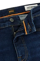 Delaware Slim-fit jeans slubby super-stretch denim