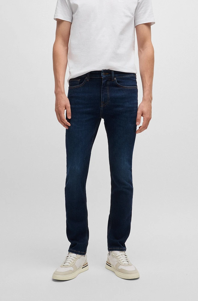 Delaware Slim-fit jeans slubby super-stretch denim