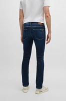 Delaware Slim-fit jeans slubby super-stretch denim