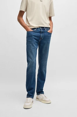 Delaware Slim-fit jeans blue comfort-stretch denim