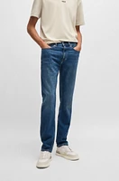 Delaware Slim-fit jeans blue comfort-stretch denim