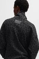 NAOMI x BOSS animal-print sweatshirt with energear™