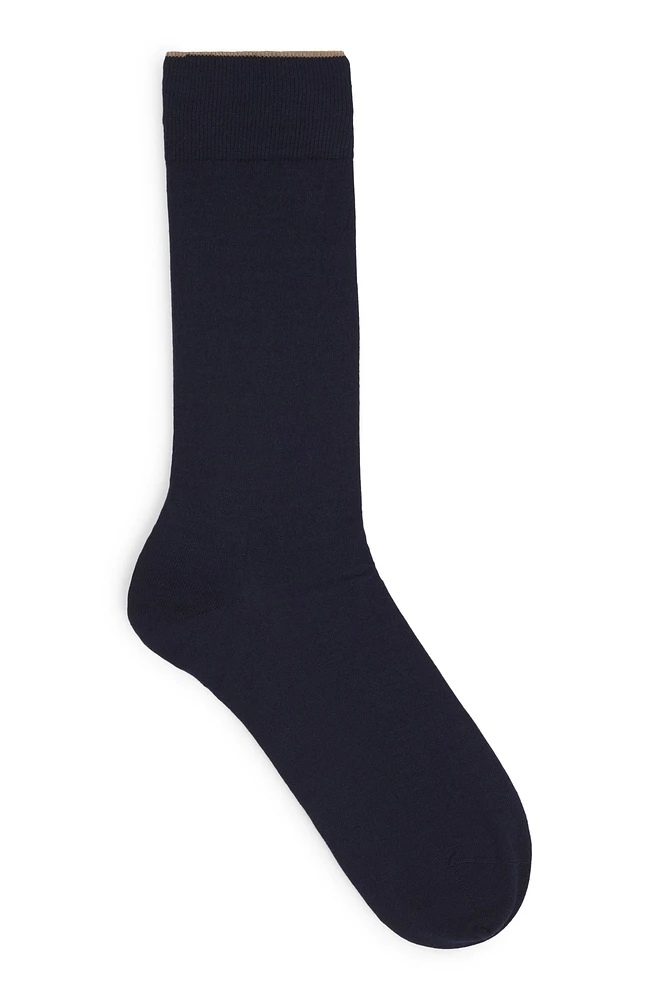 Regular-length socks a cashmere blend