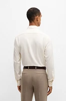 Regular-fit shirt cotton-cashmere twill