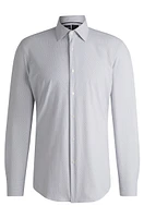 Slim-fit shirt performance-stretch dobby