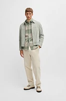 Relaxed-fit shirt checked cotton flannel